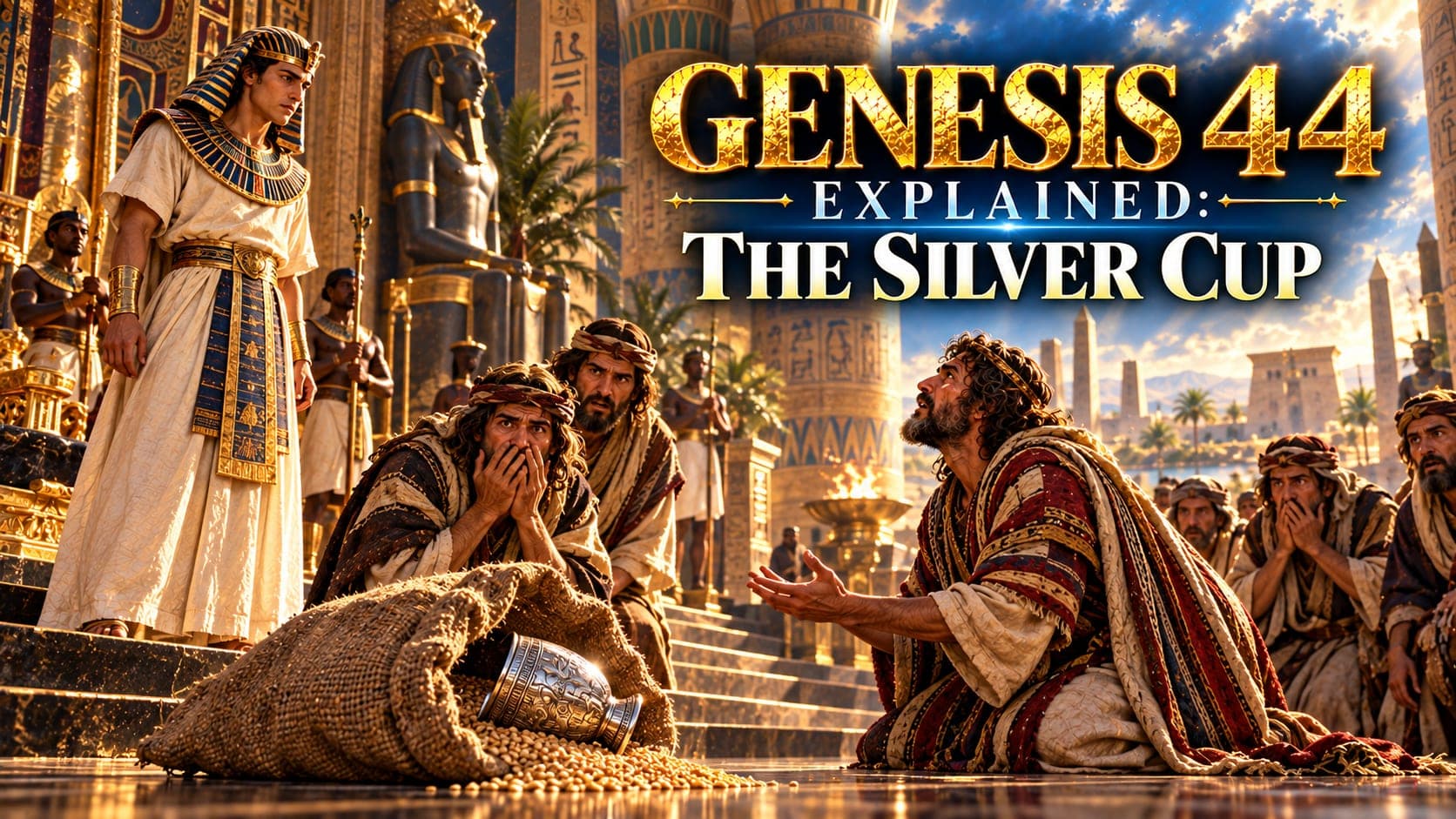 Genesis 44 Explained: The Cup, the Trap, and Judah's Plea