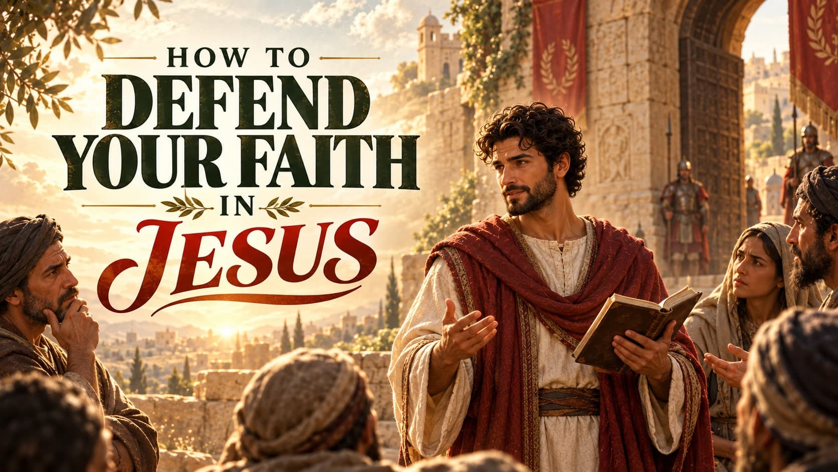 How to Defend Your Faith in Jesus banner