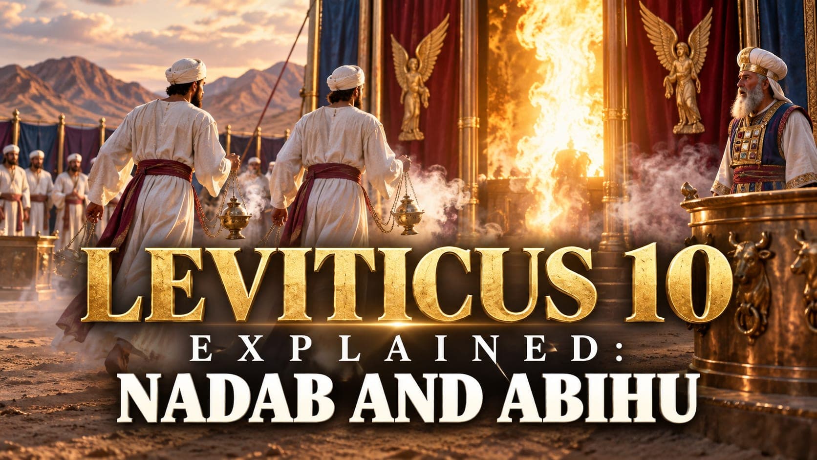 Leviticus 10 Explained: Strange Fire, Sudden Death, and the Line Between Holy and Unholy