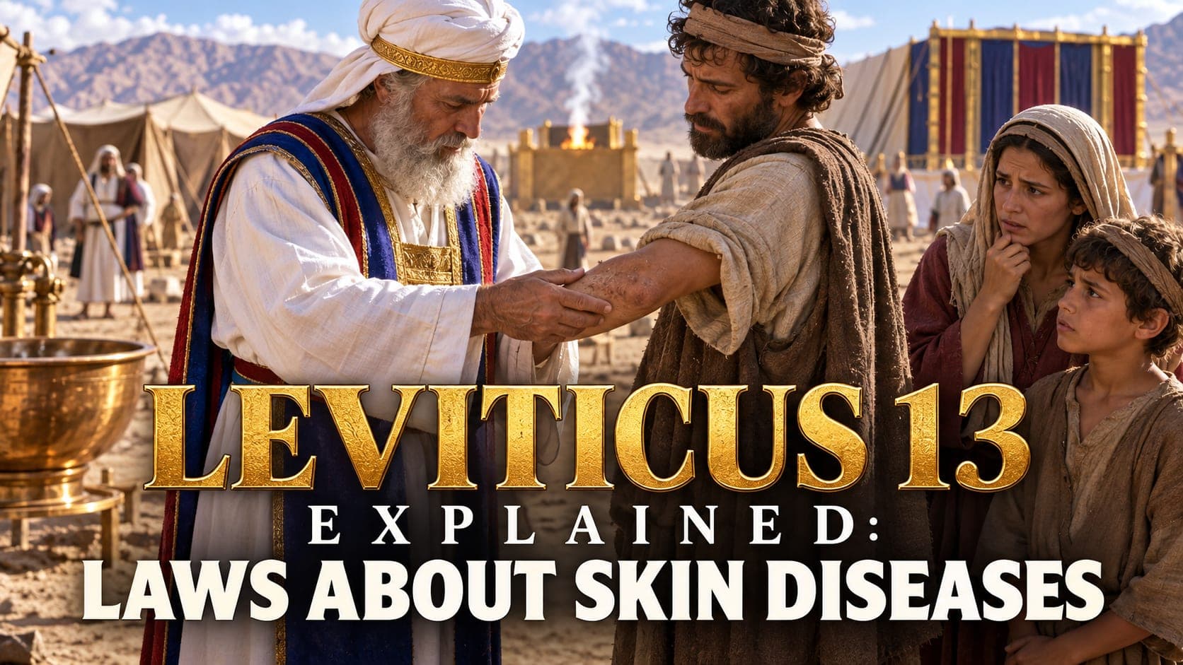 Leviticus 13 Explained: Skin Disease, Leprosy, and the Priest's Test banner