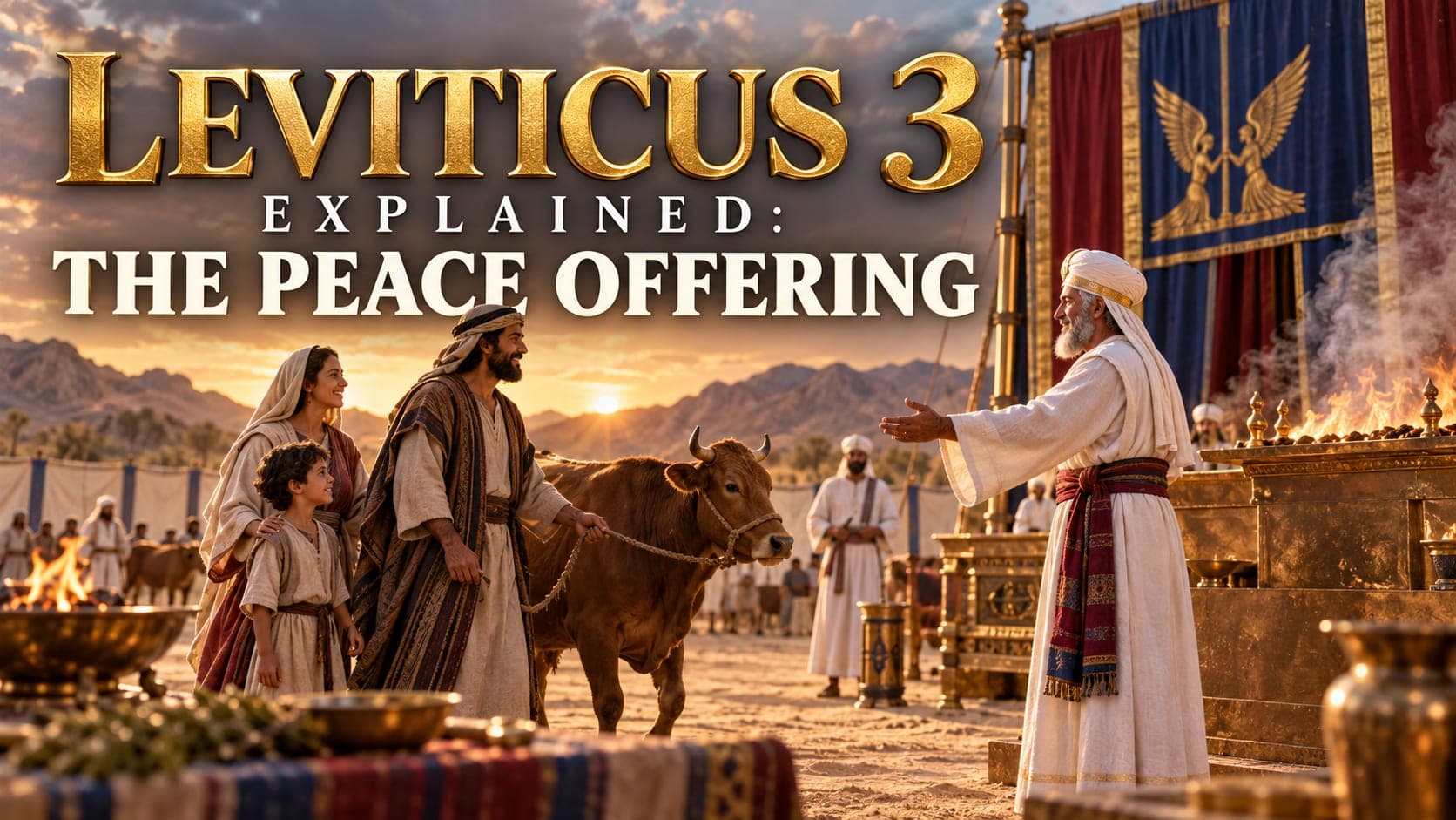 Leviticus 3 Explained: The Law of the Peace Offering banner