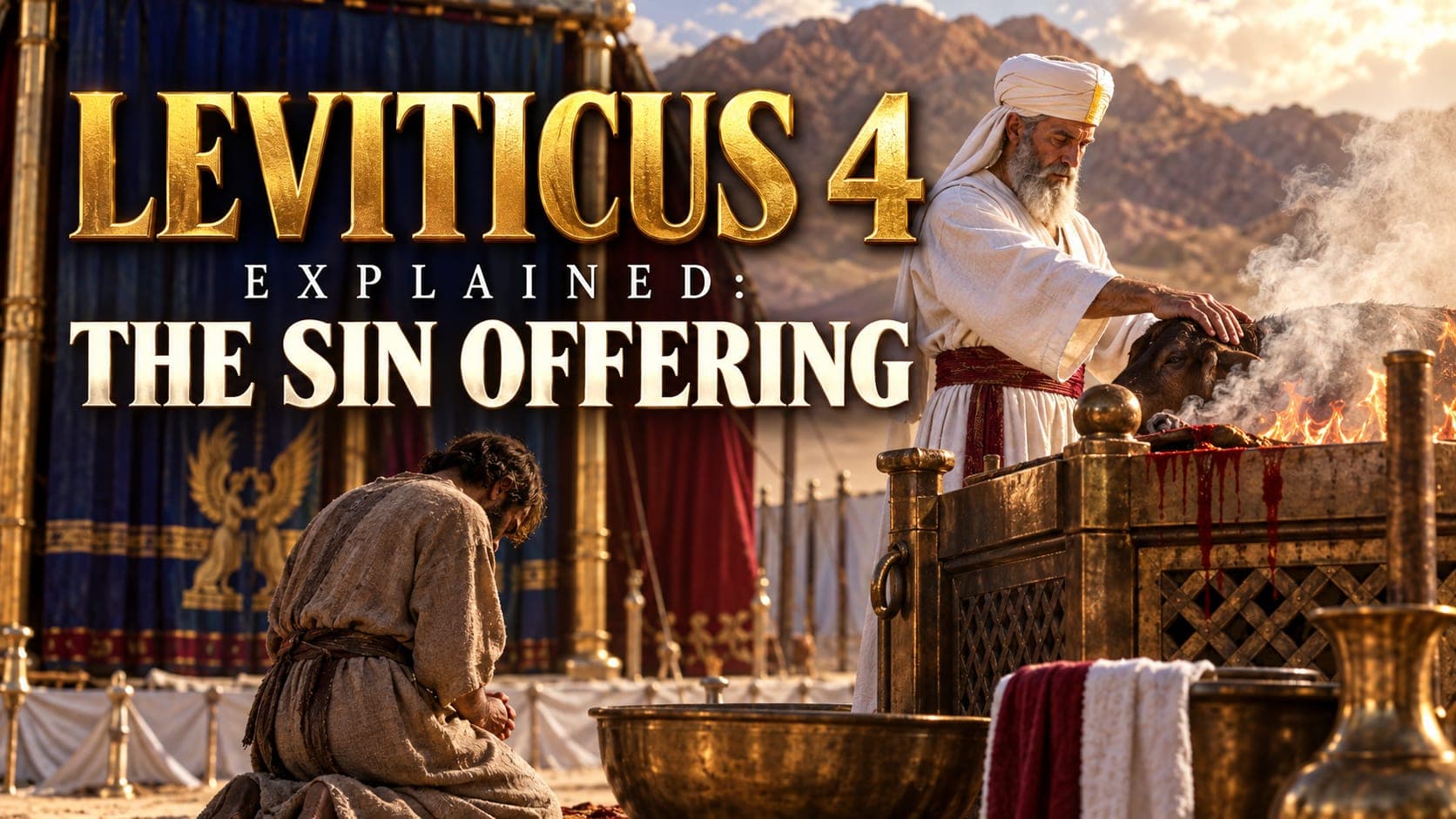 Leviticus 4 Explained: The Law of the Sin Offering banner