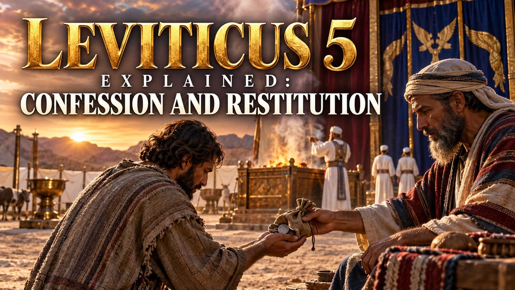 Leviticus 5 Explained: The Sliding Scale Sin Offering and the Trespass Offering banner