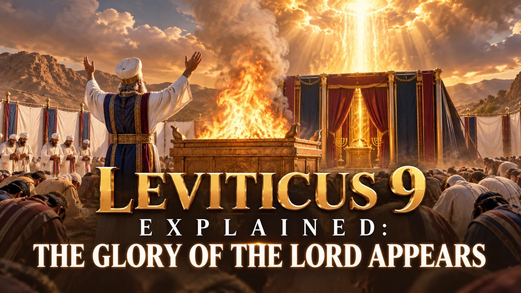 Leviticus 9 Explained: Aaron's First Day and the Fire From the LORD banner