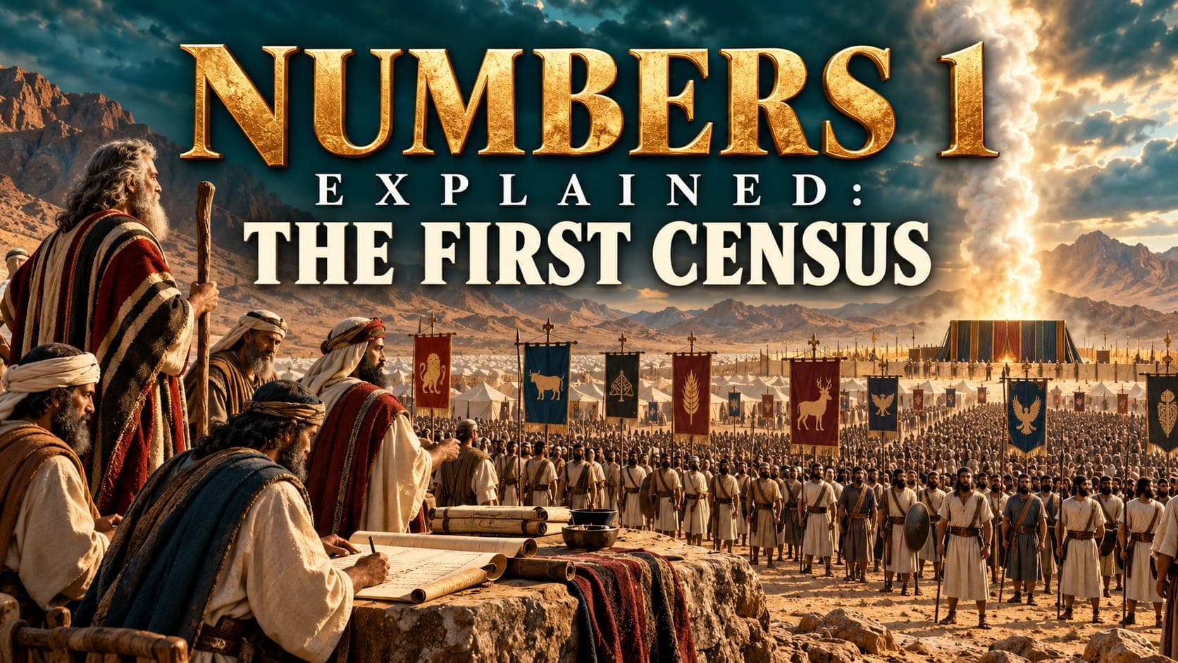 Numbers 1 Explained: Counting Israel's Army in the Wilderness banner