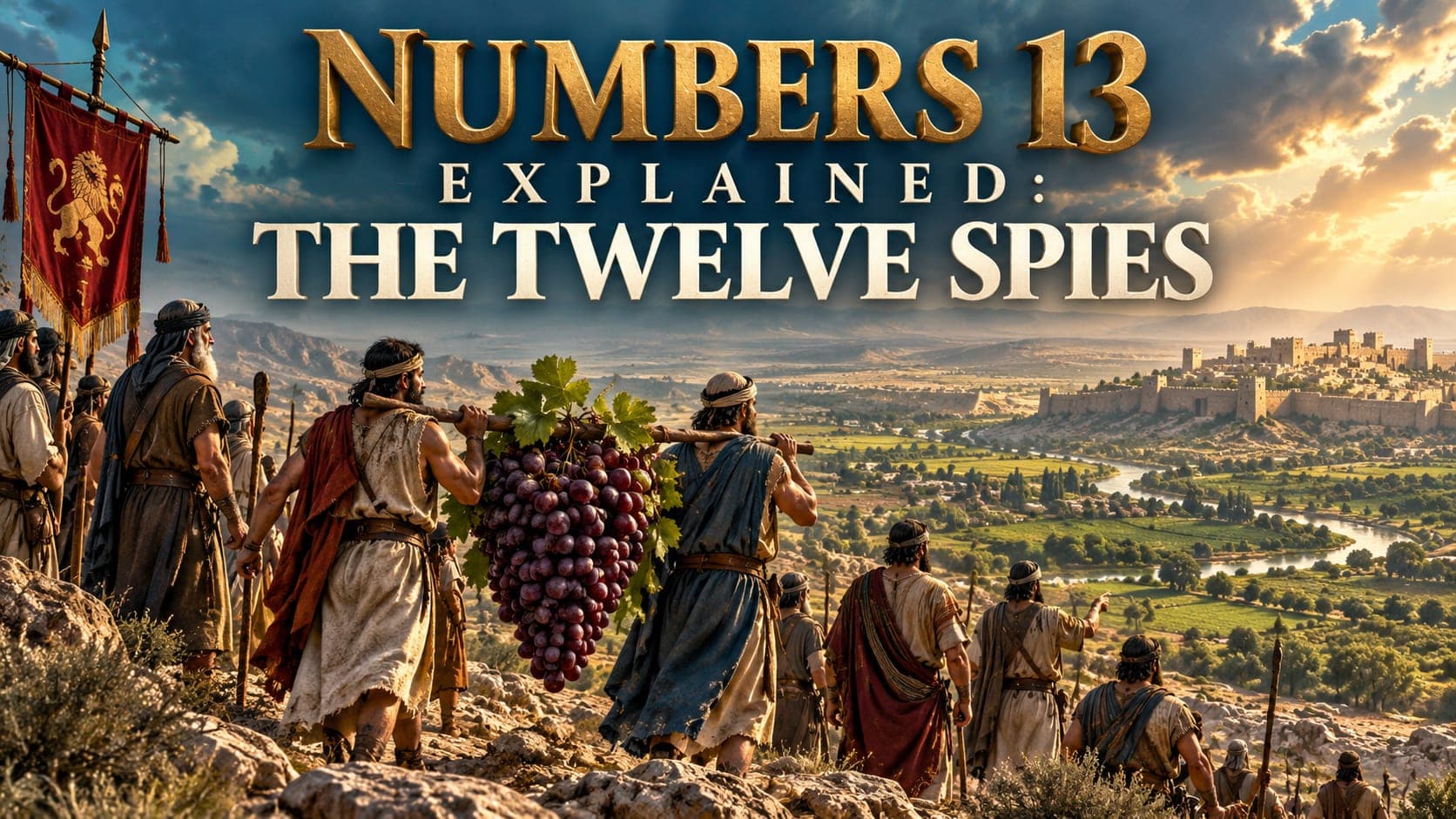 Numbers 13 Explained: The Twelve Spies and the Giants of Canaan banner