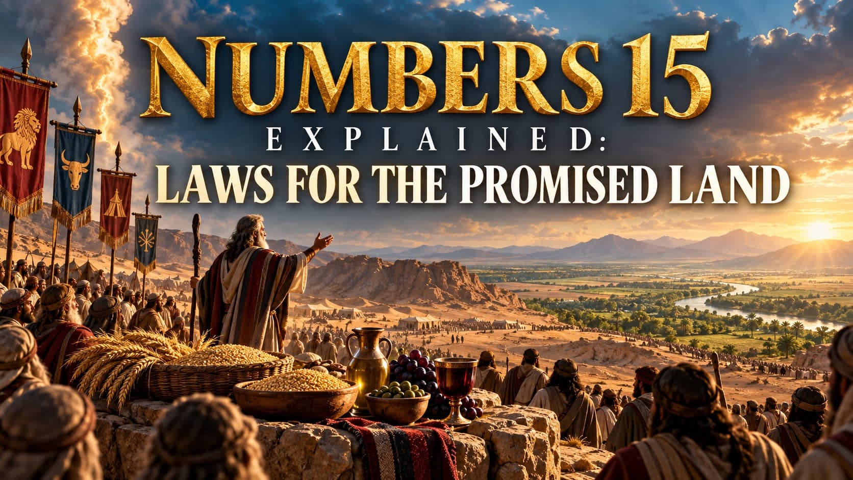 Numbers 15 Explained: Offerings, the Sabbath, and the Fringe