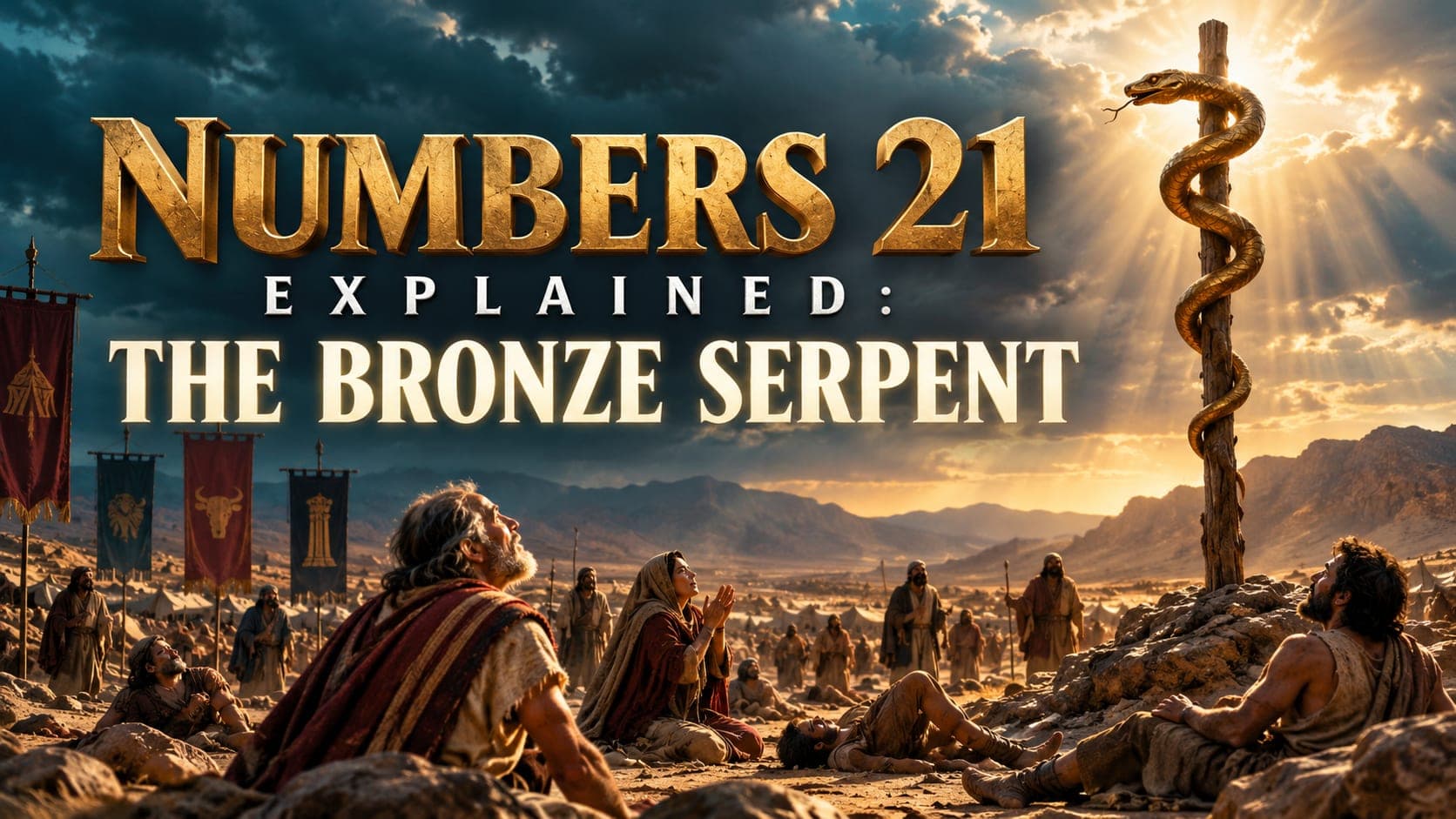Numbers 21 Explained: The Bronze Serpent and Sihon's Defeat banner