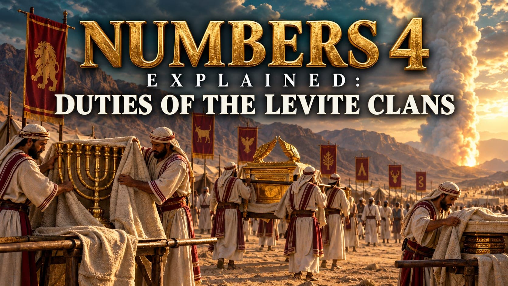 Numbers 4 Explained: Carrying the Ark Without Touching It