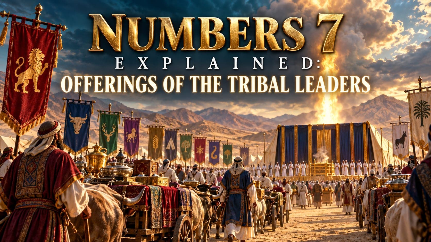Numbers 7 Explained: Twelve Princes, One Identical Gift banner