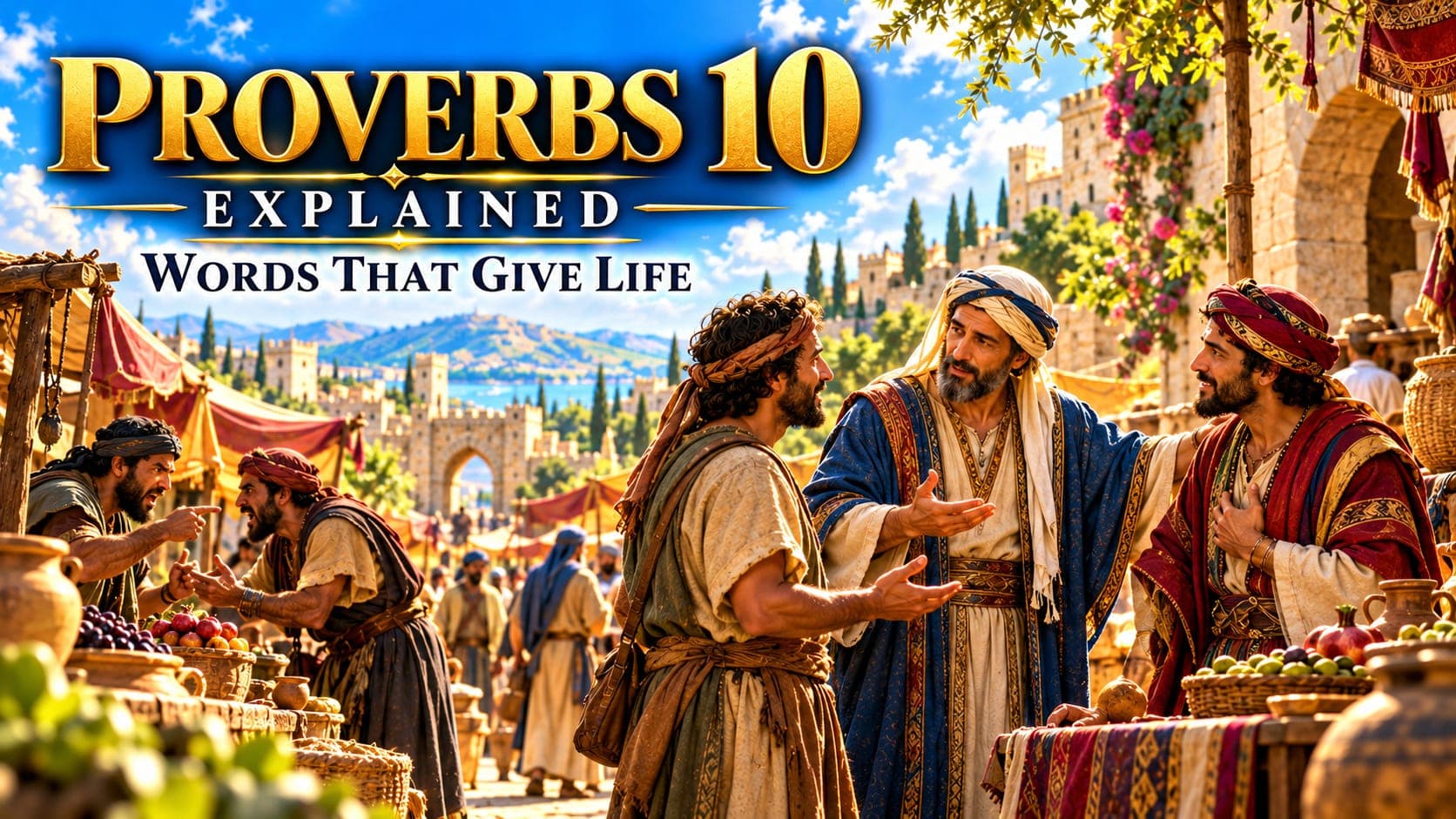Proverbs 10 Explained: Wisdom, Work, and the Tongue