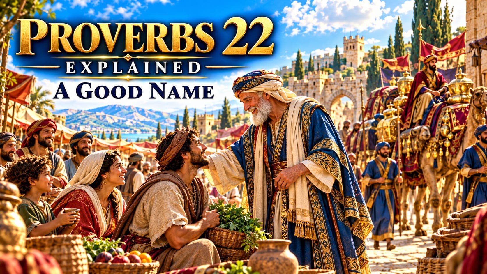 Proverbs 22 Explained: A Good Name and the Child You Train banner