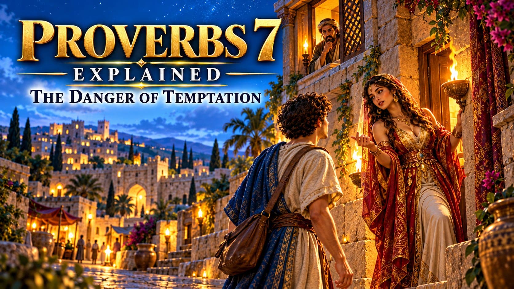 Proverbs 7 Explained: The Young Man Watched From a Window