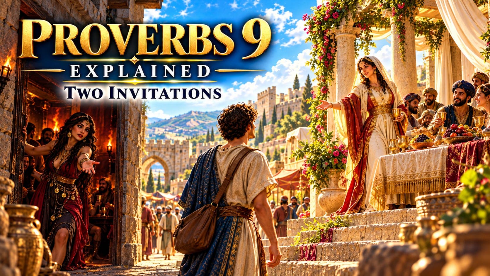 Proverbs 9 Explained: Wisdom and Folly Both Call to You banner