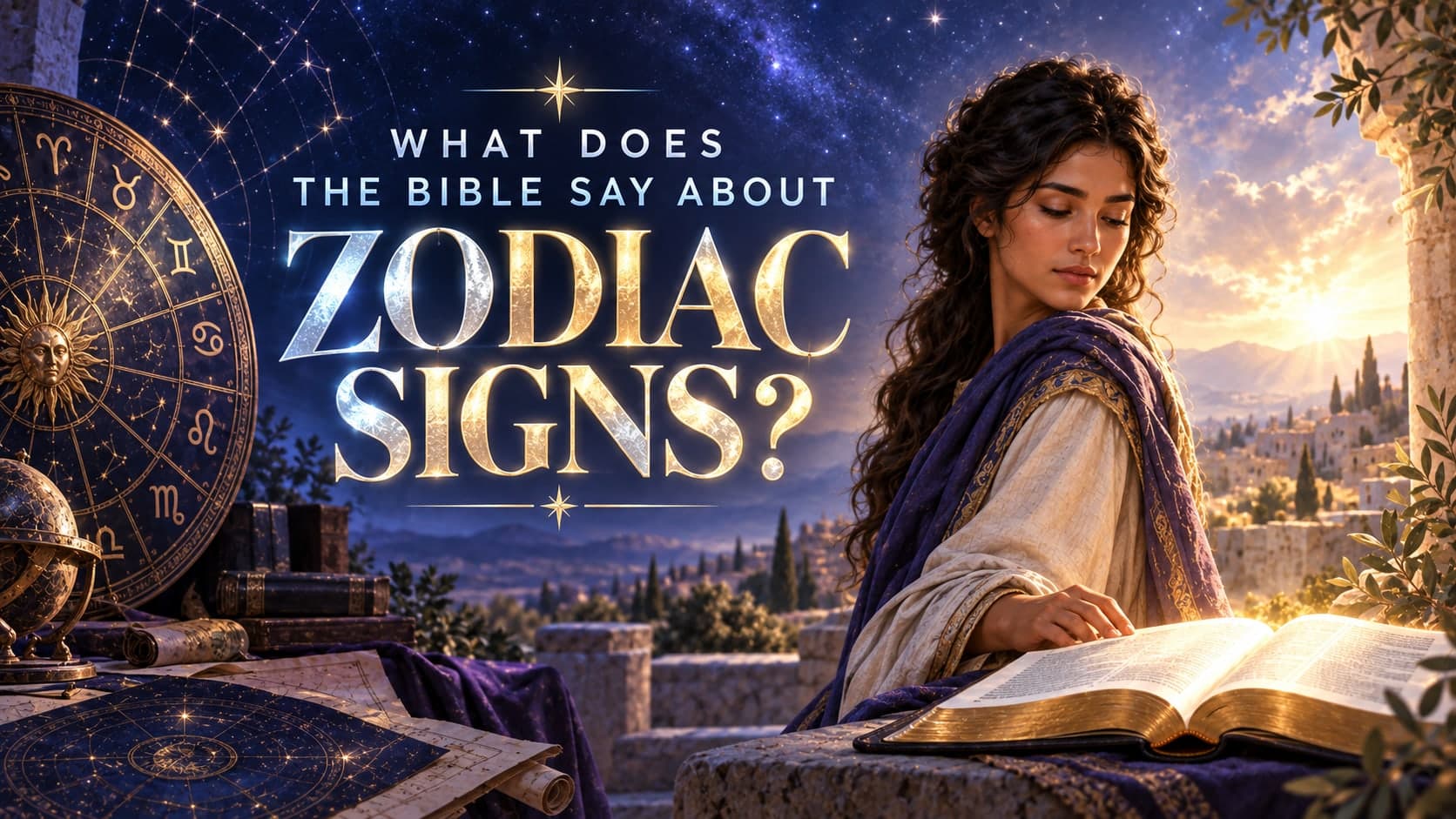 What Does the Bible Say About Zodiac Signs? banner