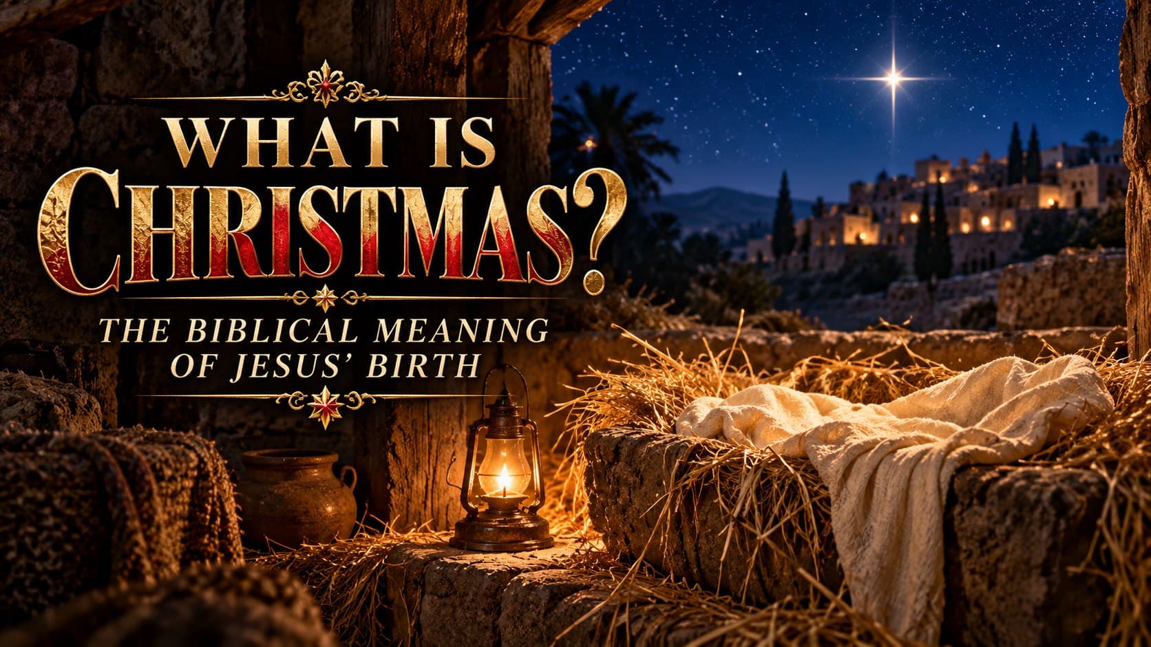 What Is Christmas? The Biblical Meaning of Jesus' Birth