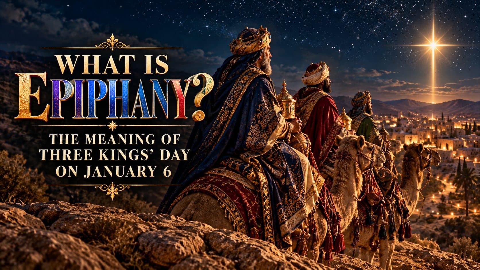 What Is Epiphany? The Meaning of Three Kings' Day on January 6 banner