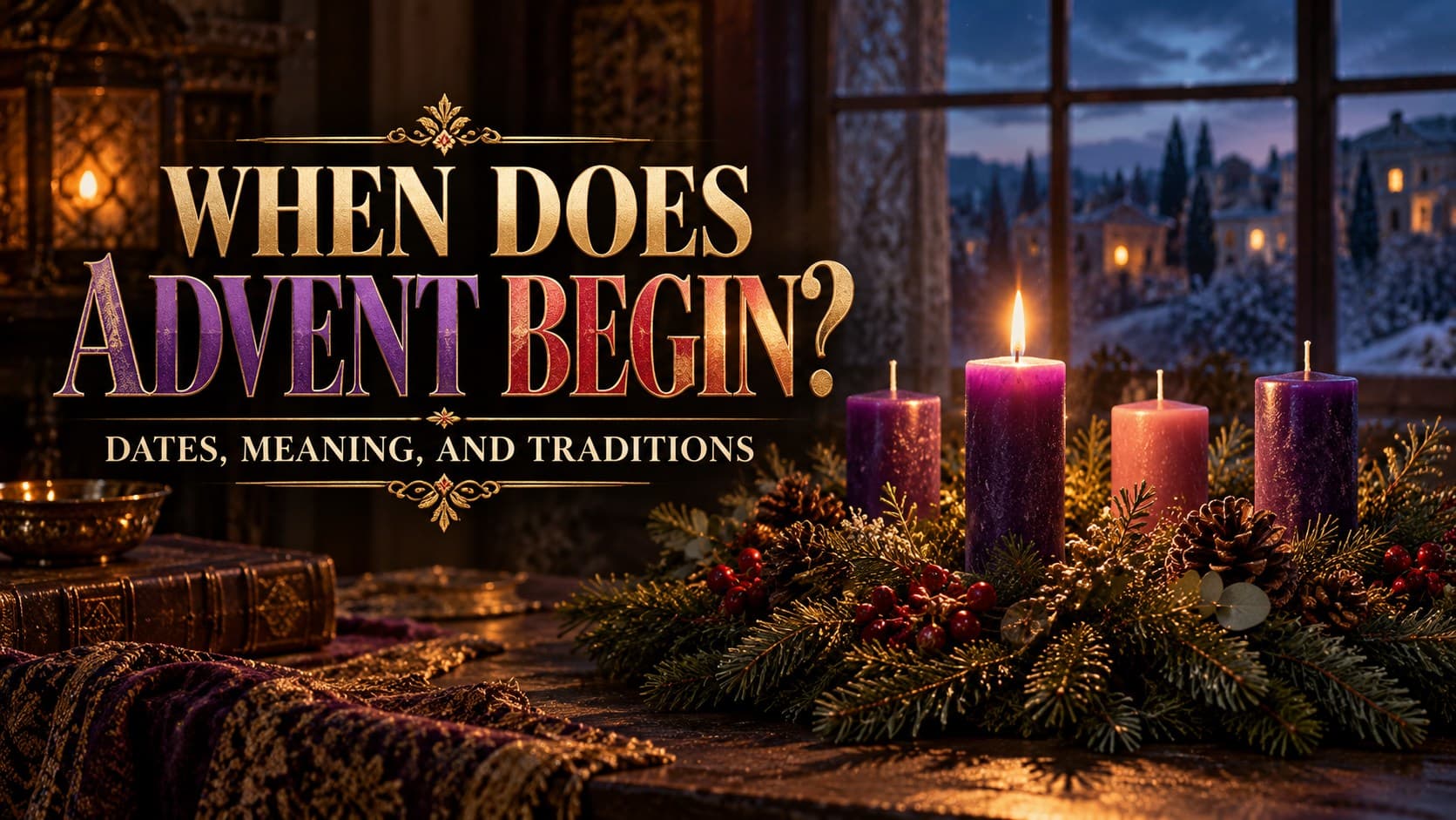 When Does Advent Begin? Dates, Meaning, and Traditions