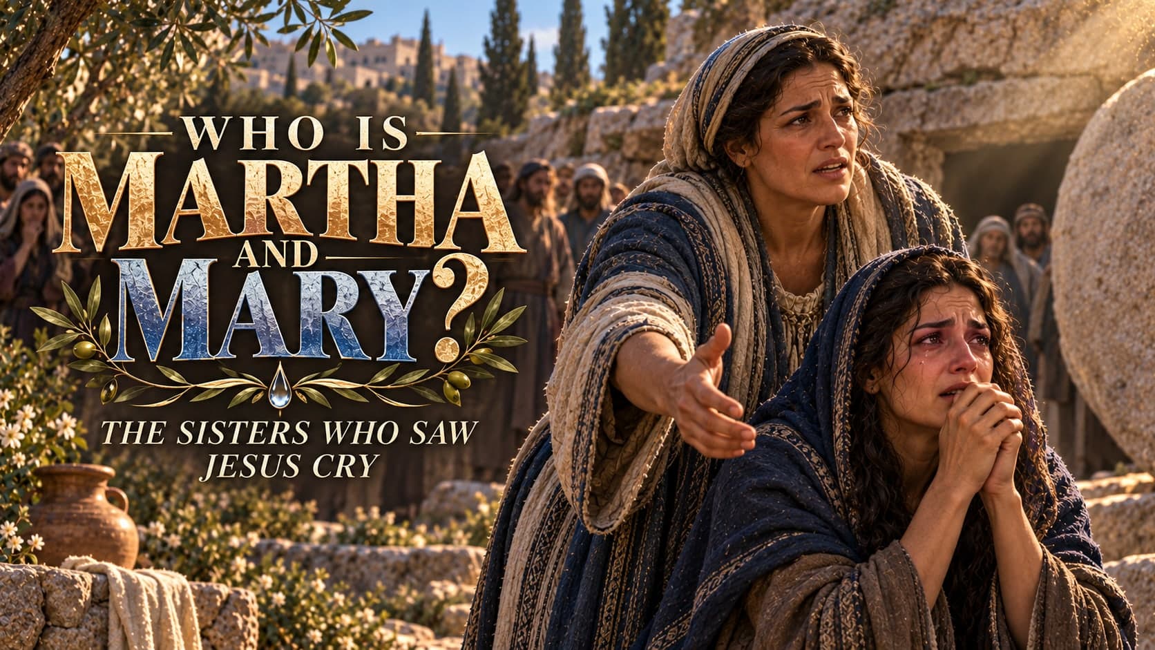 Who Were Martha and Mary of Bethany? The Sisters Who Saw Jesus Cry banner