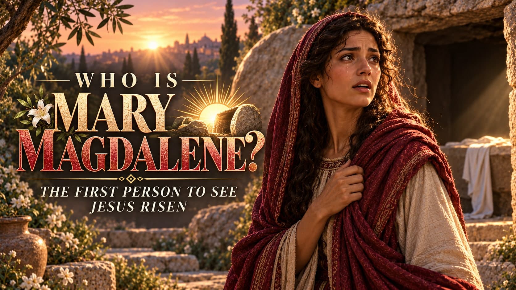 Who Was Mary Magdalene in the Bible? The First Person to See Jesus Risen banner