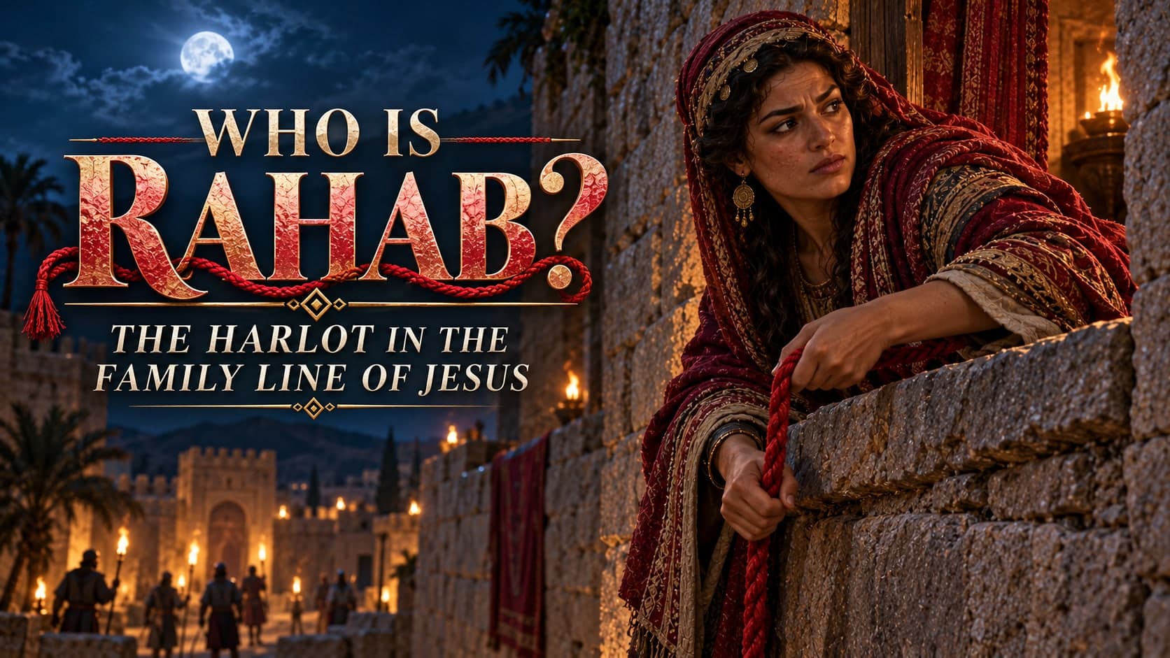 Who Was Rahab in the Bible? The Harlot in the Family Line of Jesus banner