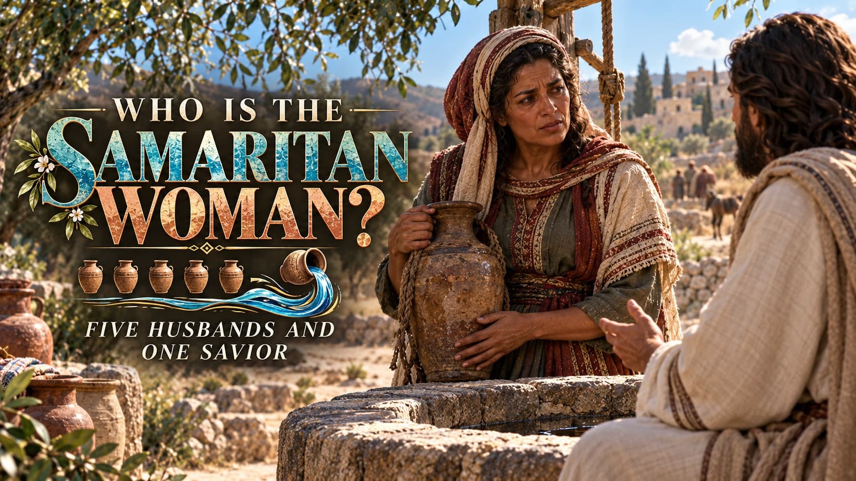Who Was the Samaritan Woman? Five Husbands and One Savior banner