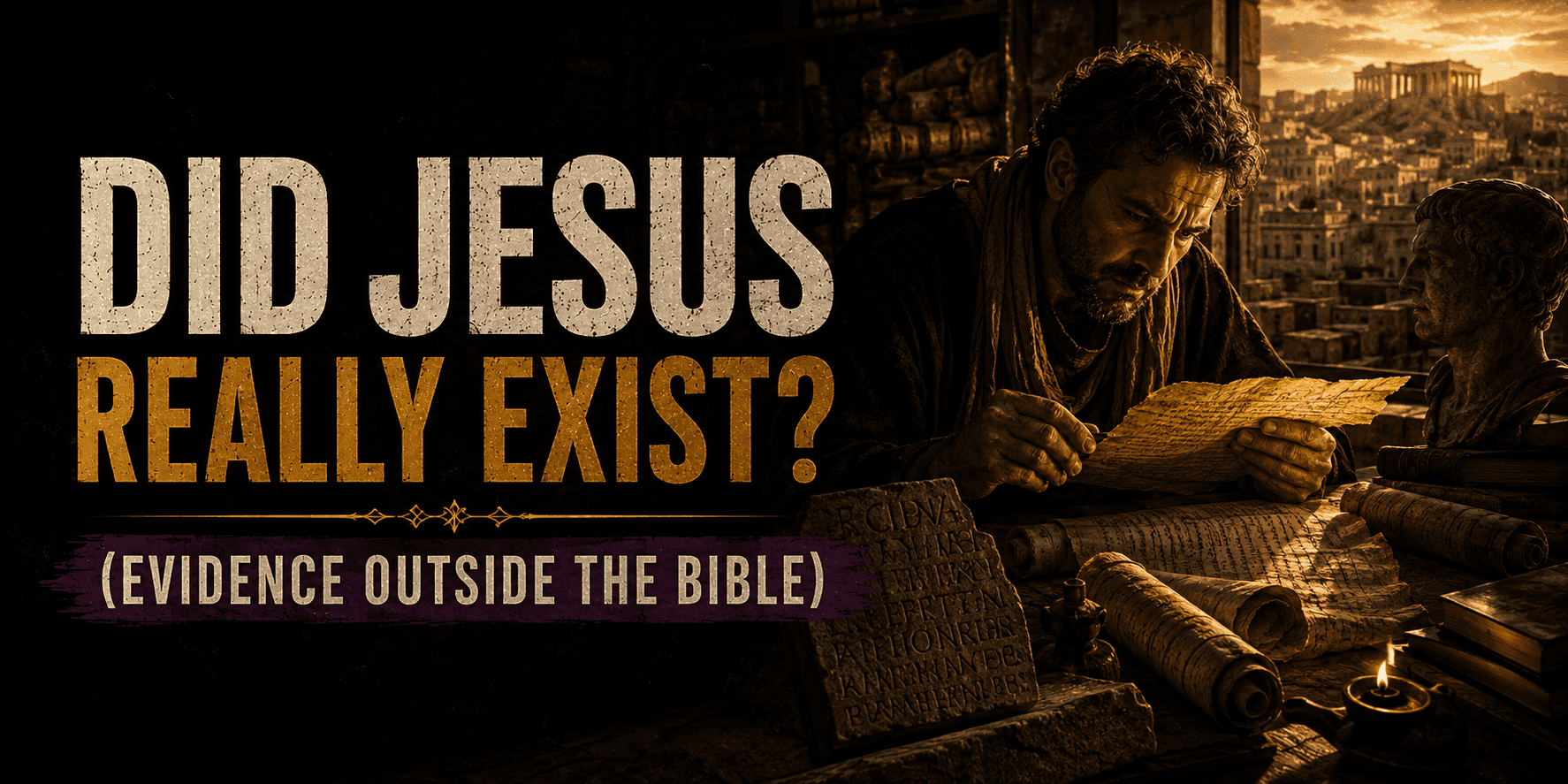 Did Jesus Really Exist? The Evidence Outside the Bible banner