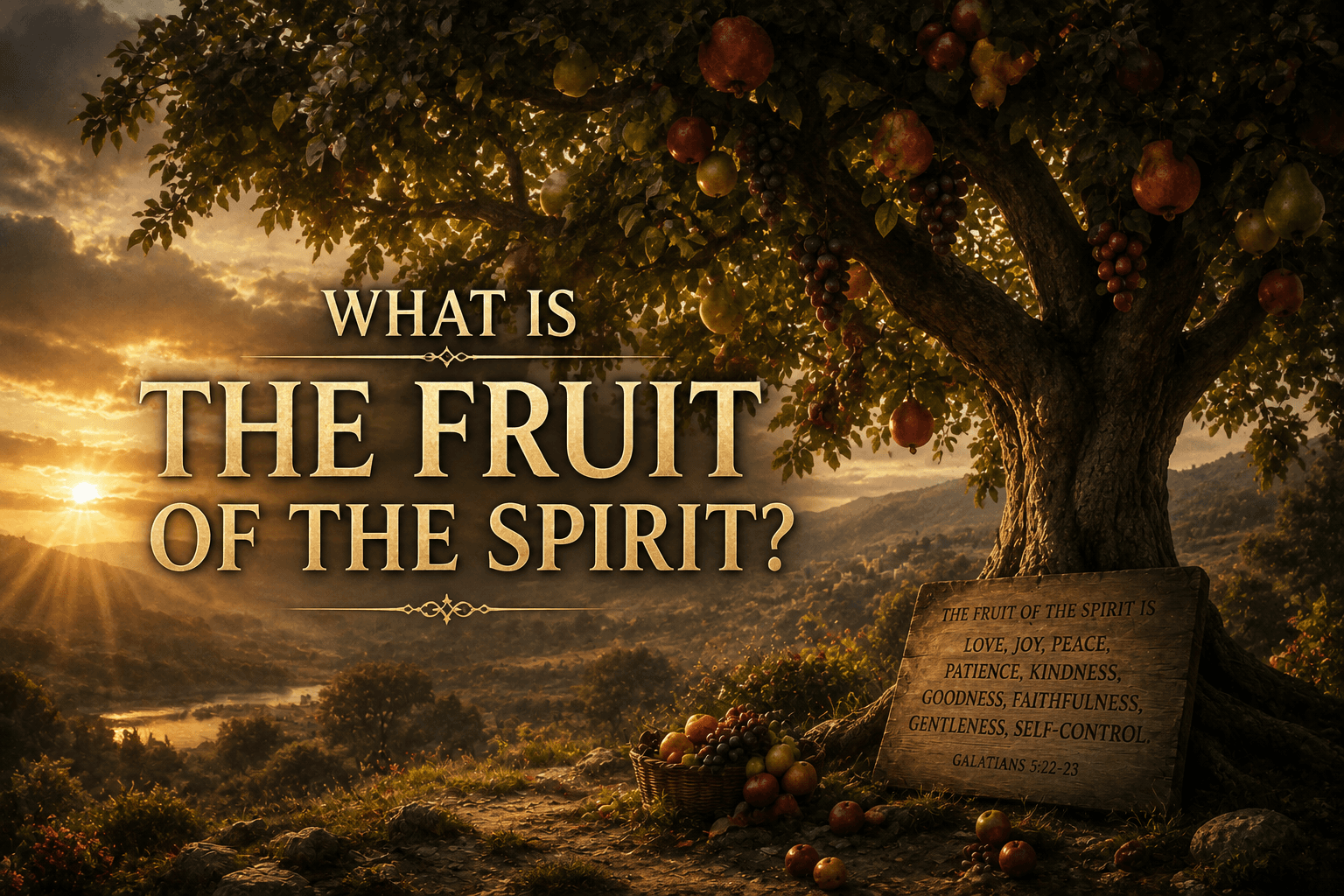 What Is the Fruit of the Spirit? All 9 Explained banner