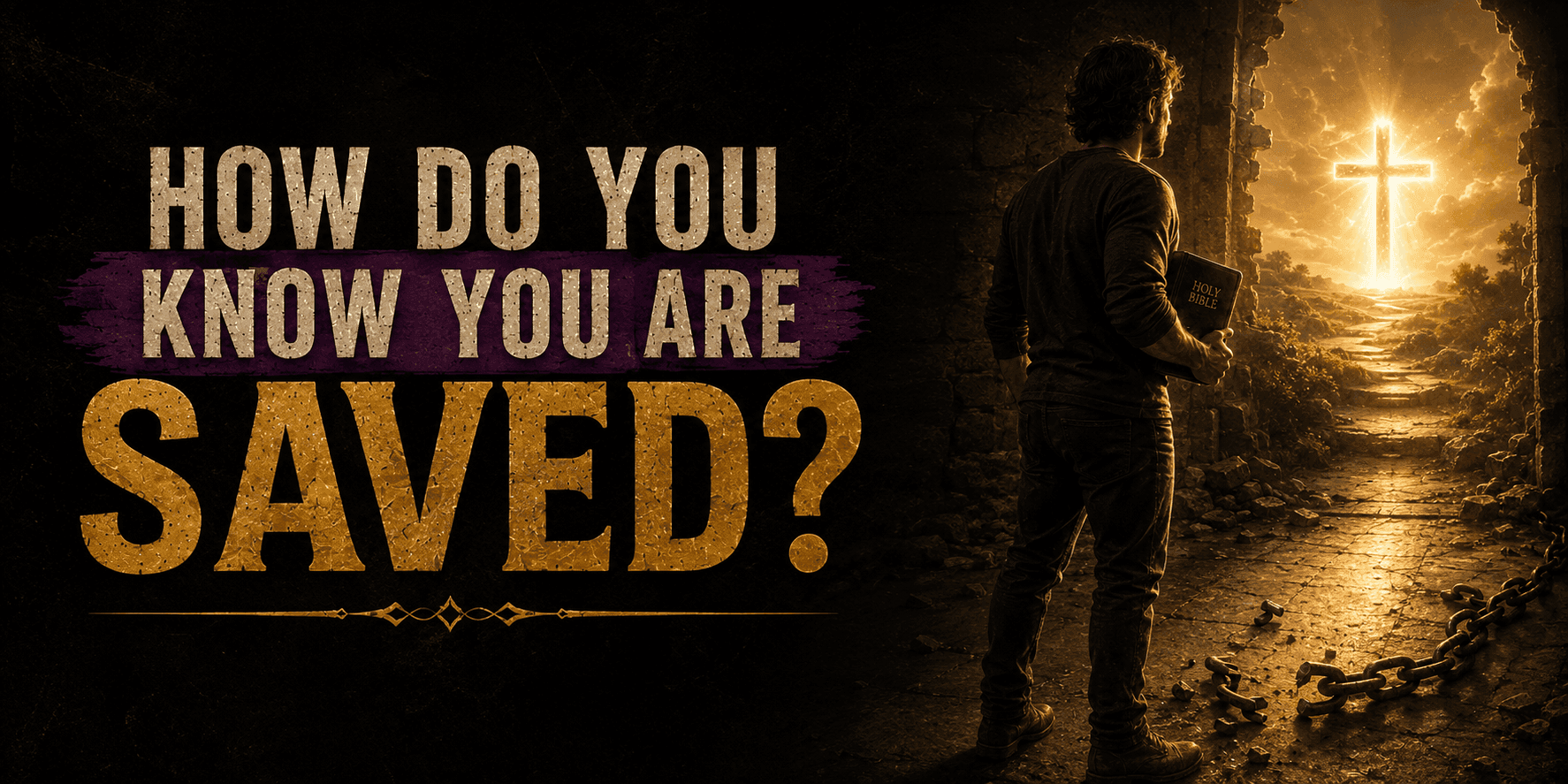 How Do You Know You Are Saved? banner