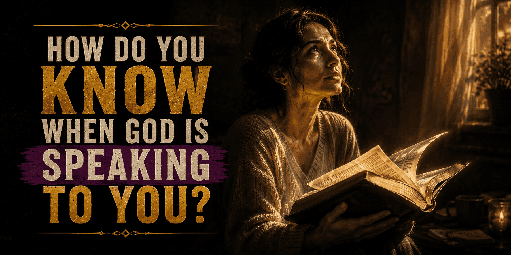 How Do You Know When God Is Speaking to You? banner