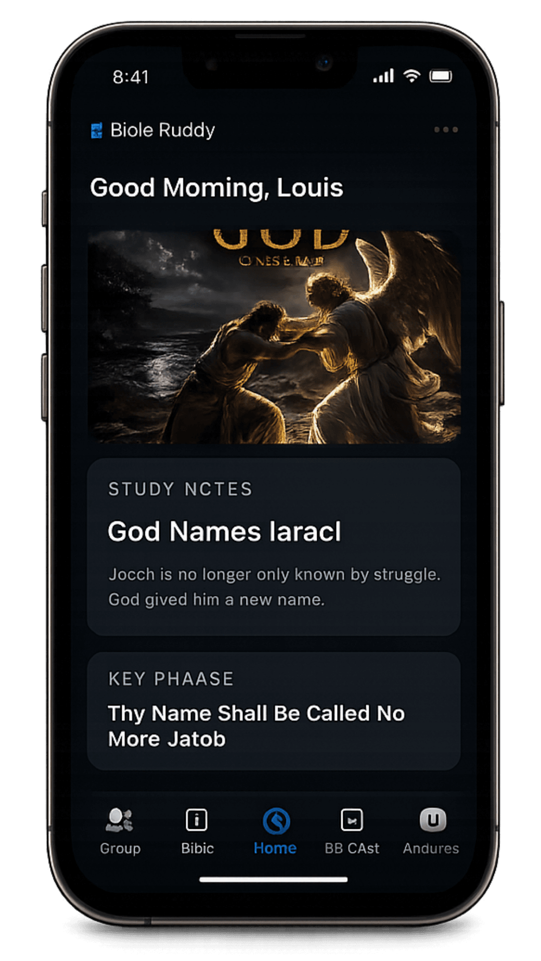 Bible Buddy study notes preview