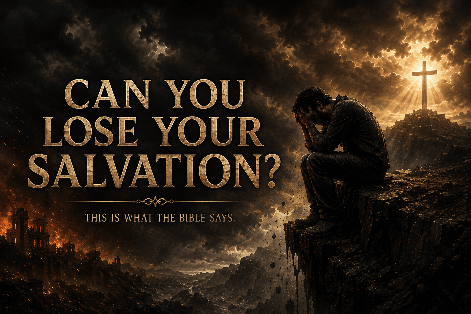 Can You Lose Your Salvation? What the Bible Says banner